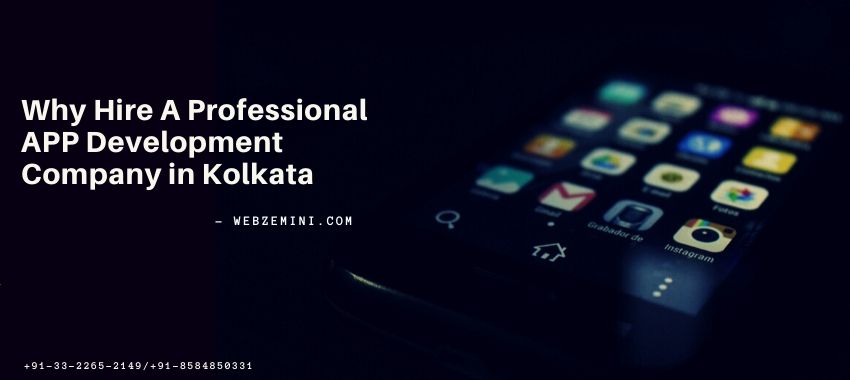 Why Hire A Professional APP Development Company in kolkata